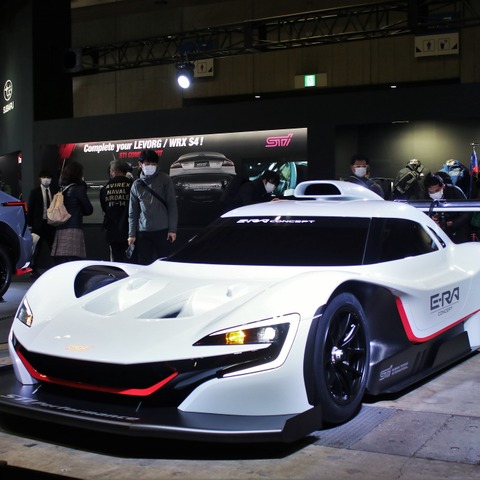 ニュル400秒切りめざすSTI E-RA、開発の理由…東京オートサロン2022［インタビュー］ 画像