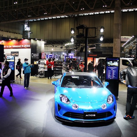 アルピーヌ A110 改良新型を世界に先駆けて…東京オートサロン2022で初公開 画像