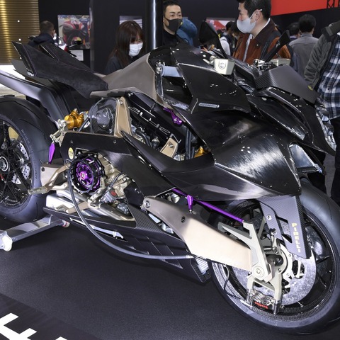 2280万円でも完売!?『ヴァイルス エイリアン988』がハイパーなのは値段だけじゃない…東京モーターサイクルショー2022 画像