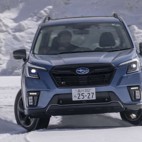 【スバル フォレスター 雪上試乗】アメリカで愛される理由は“わかりやすさ”にある…渡辺慎太郎 画像