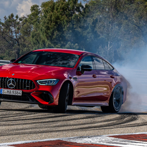 【メルセデスAMG GT 63 S E Performance 海外試乗】1470Nmなんてトルク、自分史上最大だ…渡辺慎太郎 画像