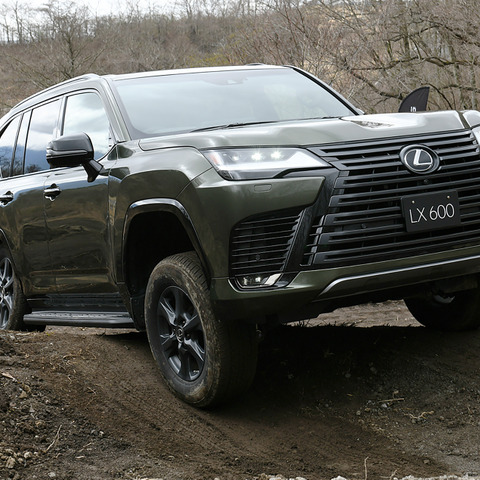 【レクサス LX 新型試乗】『ランクル』の欠点を見事に補った…九島辰也 画像