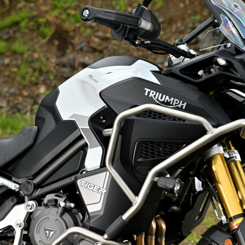 【トライアンフ タイガー1200 試乗】「オフロードを楽しむ」ための新3気筒と大胆な軽量化…佐川健太郎 画像