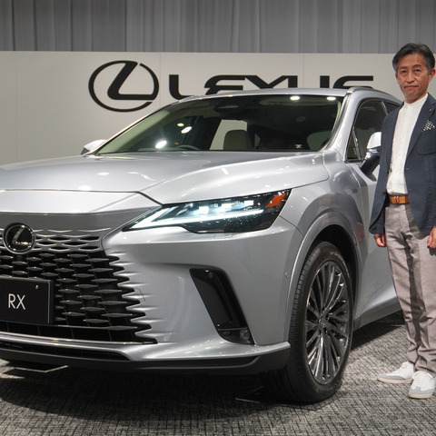 【レクサス RX 新型】「スピンドルグリルをぶっ壊せ」豊田社長の指令から辿り着いた「スピンドルボディ」誕生秘話 画像