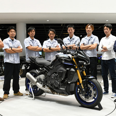 【ヤマハ MT-10 開発者に聞く】追求したのはさらなる「フラッグシップらしさ」、2つの「初」搭載機能とは 画像