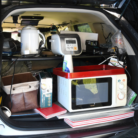 家電で自炊?幸運なリピーターも…楽しみ方は十人十色、三菱「スターキャンプ」の魅力とは 画像
