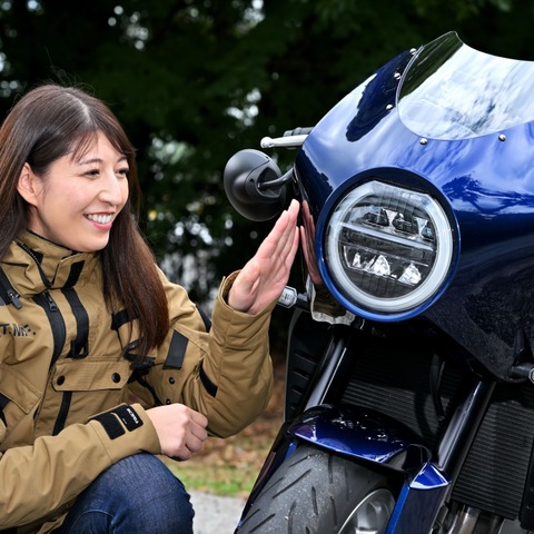 【ホンダ ホーク11 試乗】まさにギャップ萌え!見るのと乗るのでは全然違う…大関さおり&伊丹孝裕 画像