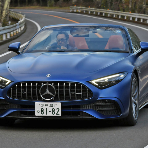 【メルセデスAMG SL 新型試乗】そのすべてに“新時代の到来”を思わせる完成度…野口優 画像