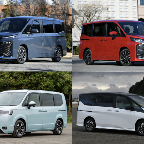 新型ミニバン3車種を比較:ノア&ヴォクシー、ステップワゴン、セレナ…サイズや使い勝手 画像