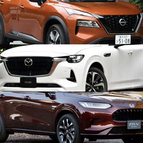 注目のSUV新型3車種を比較:エクストレイル、CX-60、ZR-V…それぞれの強みは? 画像