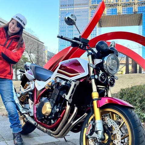 【ホンダ CB1300SF SP 試乗】CBの頂点!そこには夢とロマンがありました…小鳥遊レイラ 画像