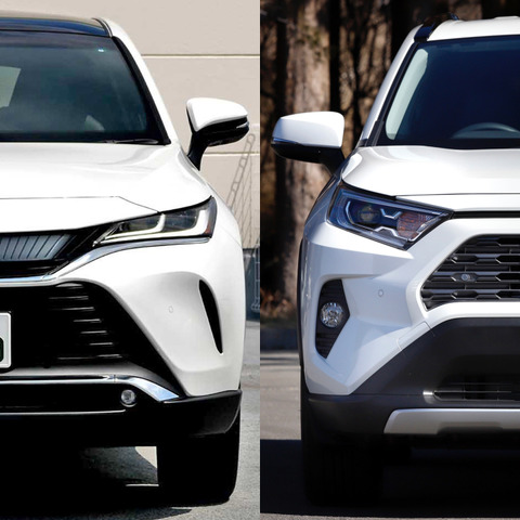 ハリアー or RAV4、どっちを選ぶ? トヨタの人気SUV同士で徹底比較! 画像