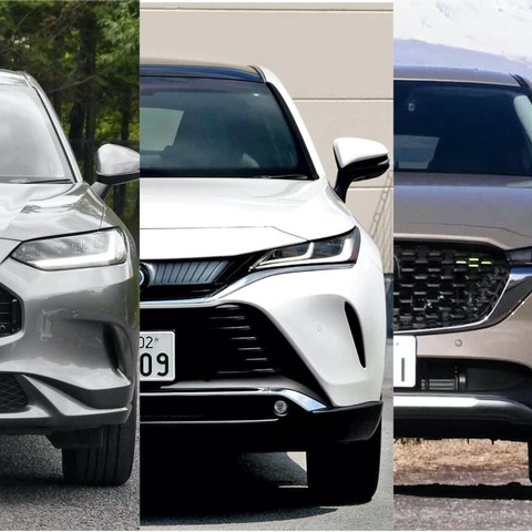 【ZR-V vs ハリアー vs CX-5】SUV3台を徹底比較! 人気の理由が分かってきた 画像