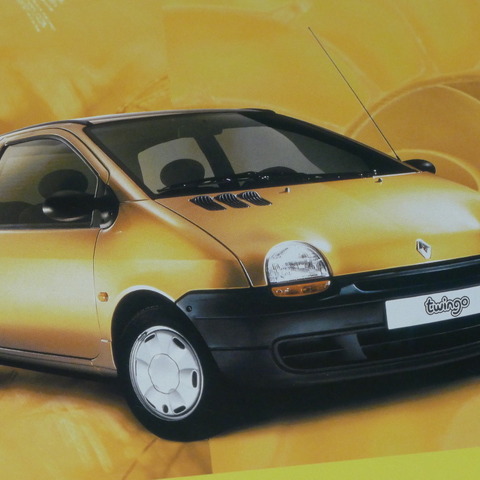 「さらばトゥインゴ」初代が参考にしたのは、ホンダのあのクルマだった?【懐かしのカーカタログ】 画像