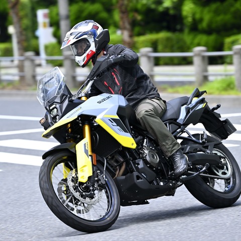 【スズキ Vストローム800DE 試乗】長旅に出たくて堪らない!激戦区に挑む“正真正銘”アドベンチャー…青木タカオ 画像