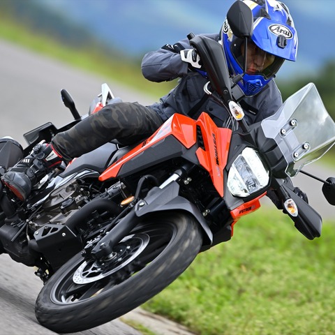 『Vストローム250SX』は『Vストローム250』とはここまで違う!道を選ばない確かな走りに、スズキの真面目さを見た 画像