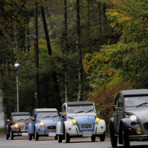 「フレンチで行こう!」第1回アロンフランセ車山開催…2CV 75周年パレードも 画像