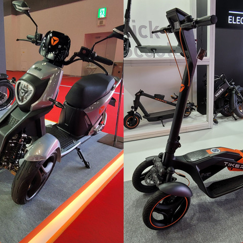 世界最大級の電動モビリティ企業YADEAが、未発売の3輪電動バイクを展示…ジャパンモビリティショー2023 画像
