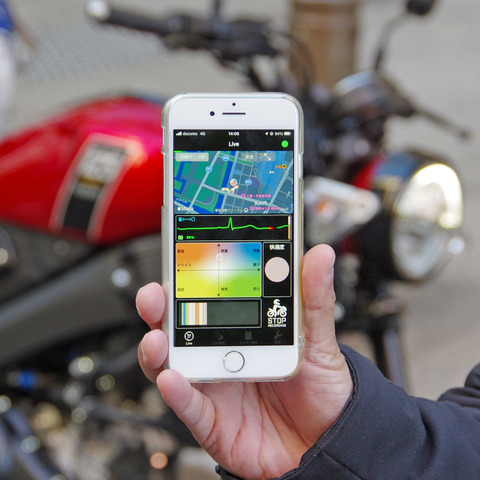 ライダーの感情を見える化? ヤマハの「感情センシングアプリ」を試して再確認したバイクへの想いと“可能性” 画像