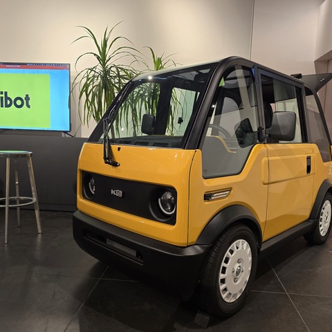YouTube発のベンチャー企業、「100万円の一人乗りEV」で自動運転の実現へ奮闘 画像