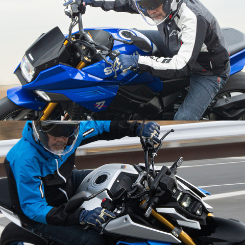 【スズキ KATANA vs GSX-S1000 徹底比較】傑作「K5」エンジンが生んだ“血統書付き”の2台、その違いとは…佐川健太郎 画像