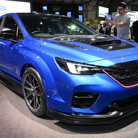 「インプレッサWRX STI」の再来!? スバルファン注目、『パフォーマンスB STIコンセプト』市販化の可能性は…ジャパンモビリティショー2025 画像