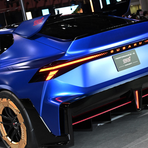 スバル製スーパーカー登場!「パフォーマンスE STIコンセプト」に盛り込まれた新技術と、伝統への敬意…ジャパンモビリティショー2025 画像