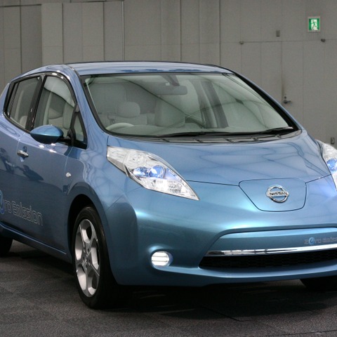 【東京モーターショー09】日産 リーフ、キーポイントはゼロエミッション 画像
