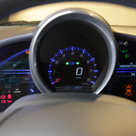 【東京モーターショー09】ホンダ CR-Z…先進的でスポーティなインテリア 画像