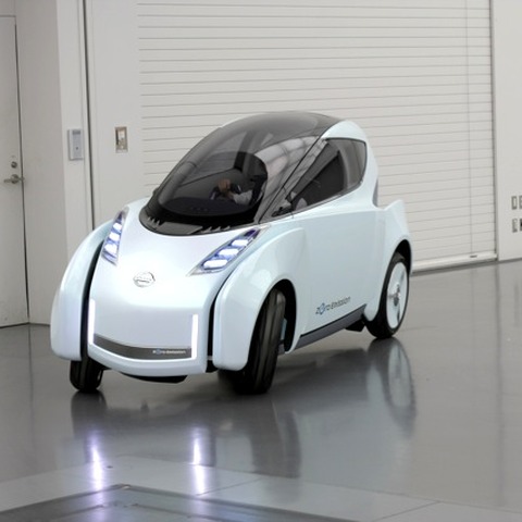 【東京モーターショー09】日産 ランドグライダー は動くフェンダーが特徴 画像
