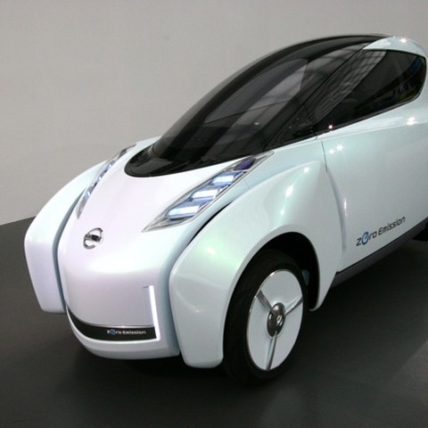【東京モーターショー09】タンデム2シーターの提案…日産 ランドグライダー 画像