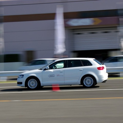 【アウディ・エコドライビング】A3 スポーツバックの安全/環境性能を体感 画像