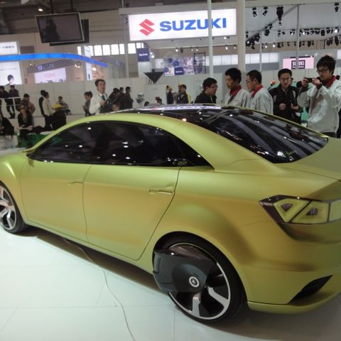 【北京モーターショー10】長安の 美人魚 は電気で動く 画像