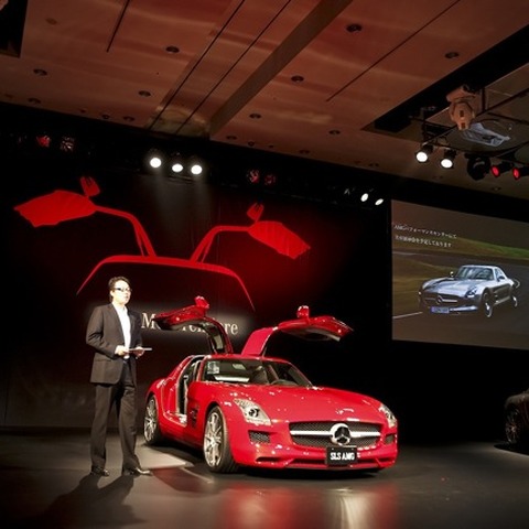 【SLS AMG 日本発表】ガルウイングは最大のデザインエレメント 画像