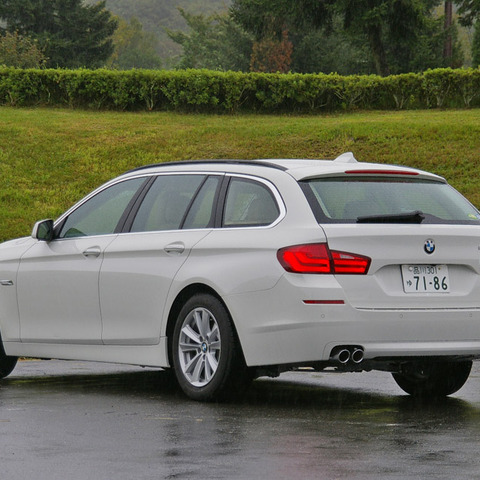 【BMW 523i ツーリング 試乗】ベースグレードでも過不足なし…島崎七生人 画像