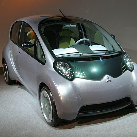 【東京ショー2003出品車】三菱『i』---新世代MRプラットフォーム 画像