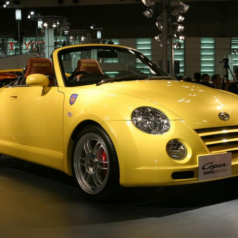 【東京ショー2003速報】ダイハツ、本音では発売したい…『コペン1300』 画像