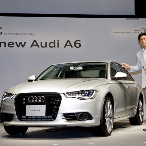 【アウディ A6 日本発表】ターゲットはビジネスエリート 画像