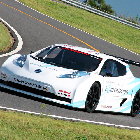 【日産 リーフ NISMO RC 試乗】レース入門車に最適なEV…岡本幸一郎 画像