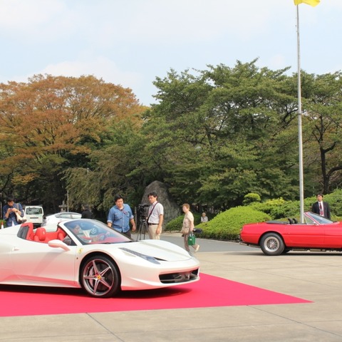 【フェラーリ 458スパイダー 日本発表】ゆったりとフェラーリを楽しむ 画像