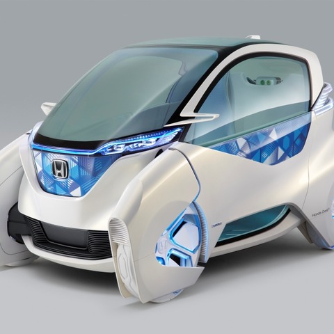 【東京モーターショー11】ホンダ マイクロコミューター…グラッシーでシームレスなスタイリング 画像