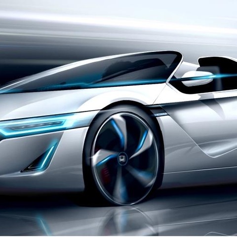 【東京モーターショー11】ホンダ スモールスポーツEV …ドキドキワクワク 画像