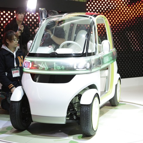 【東京モーターショー11】ダイハツ ピコ…EVは軽自動車より小さいモデルで 画像