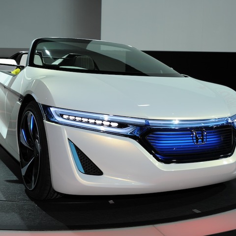 【東京モーターショー11】ホンダ EV-STAR…DNAにあるコンパクトスポーツ 画像