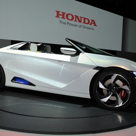 【東京モーターショー11】ホンダ EV-STER …粗削りだが、勢いのあるデザイン 画像