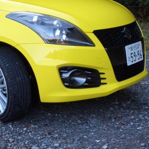 【スズキ スイフトスポーツ 新型発表】高性能を予感させるデザイン 画像
