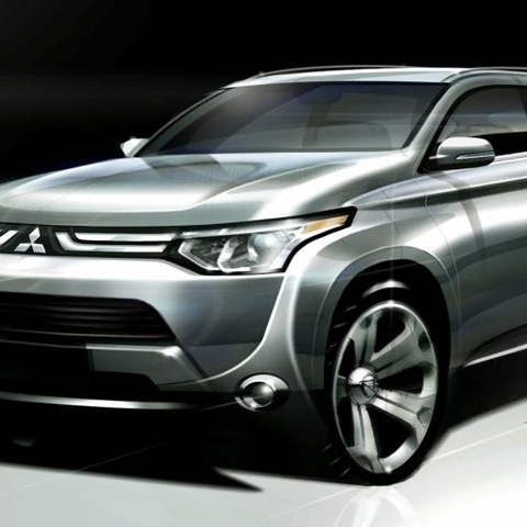【ジュネーブモーターショー12】三菱 アウトランダー 新型…コンセプトモデルのデザインをブラッシュアップ 画像