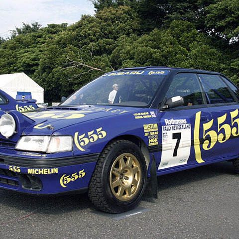 【スバルWRC歴代 写真蔵】1993レガシィRS ニュージーランド・ラリー車 画像