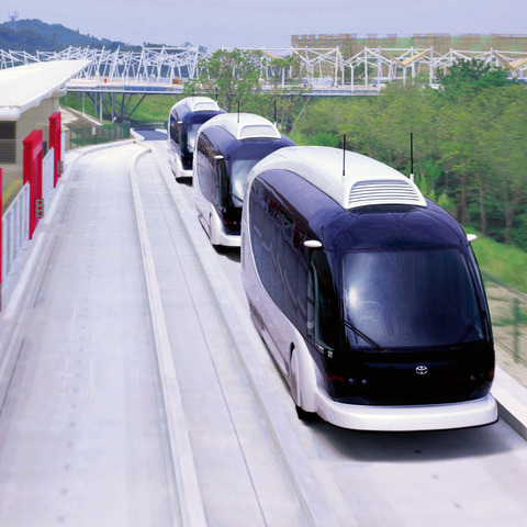 【東京モーターショー04】トヨタのITSバス、IMTS 画像