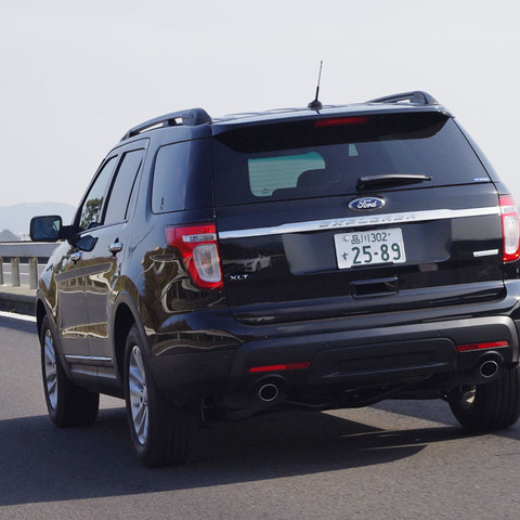 【フォード エクスプローラー 試乗】エコなアメリカンSUV…島崎七生人 画像